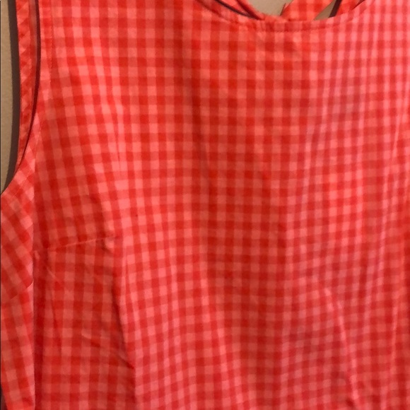 J. Crew Printed bow-back tank top - Picture 3 of 7